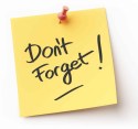 dont forget