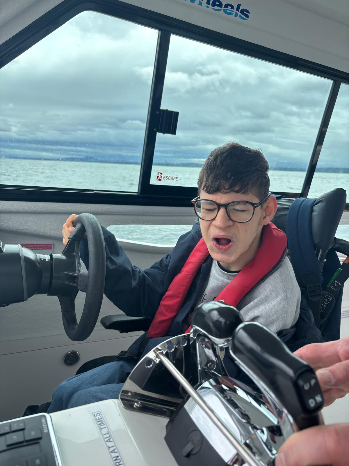 Senior Activity Week - speed boat
